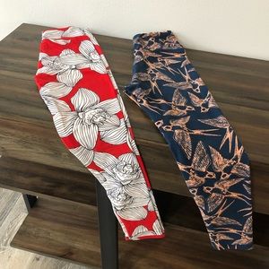 Tween set of lularoe leggings